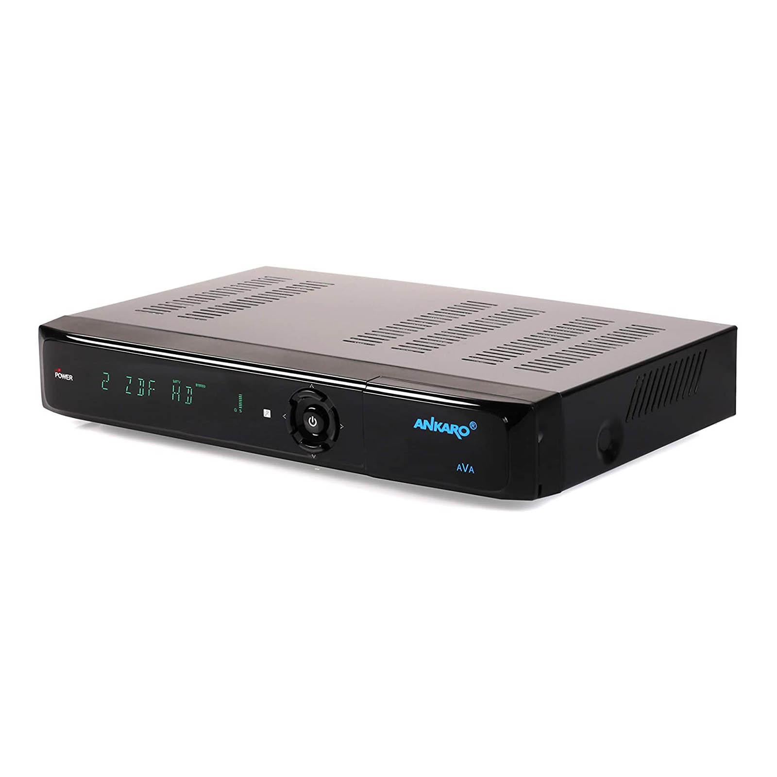 Ankaro AVA Digitaler 4K UHD 2160p Multistream USB HDMI DVB-S2X Sat Receiver 