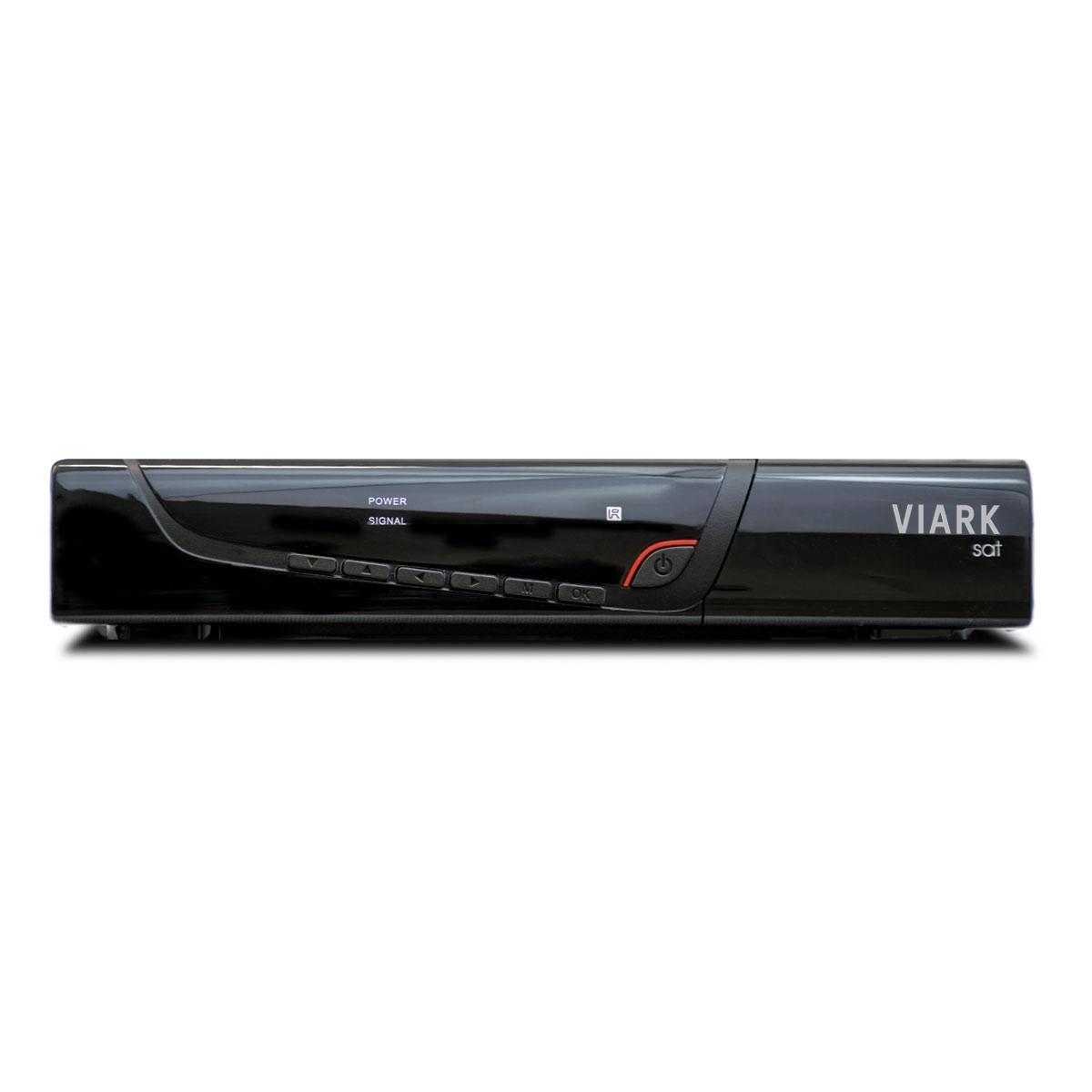 Viark Sat Full HD Sat Receiver H.265 USB LAN WLAN Black