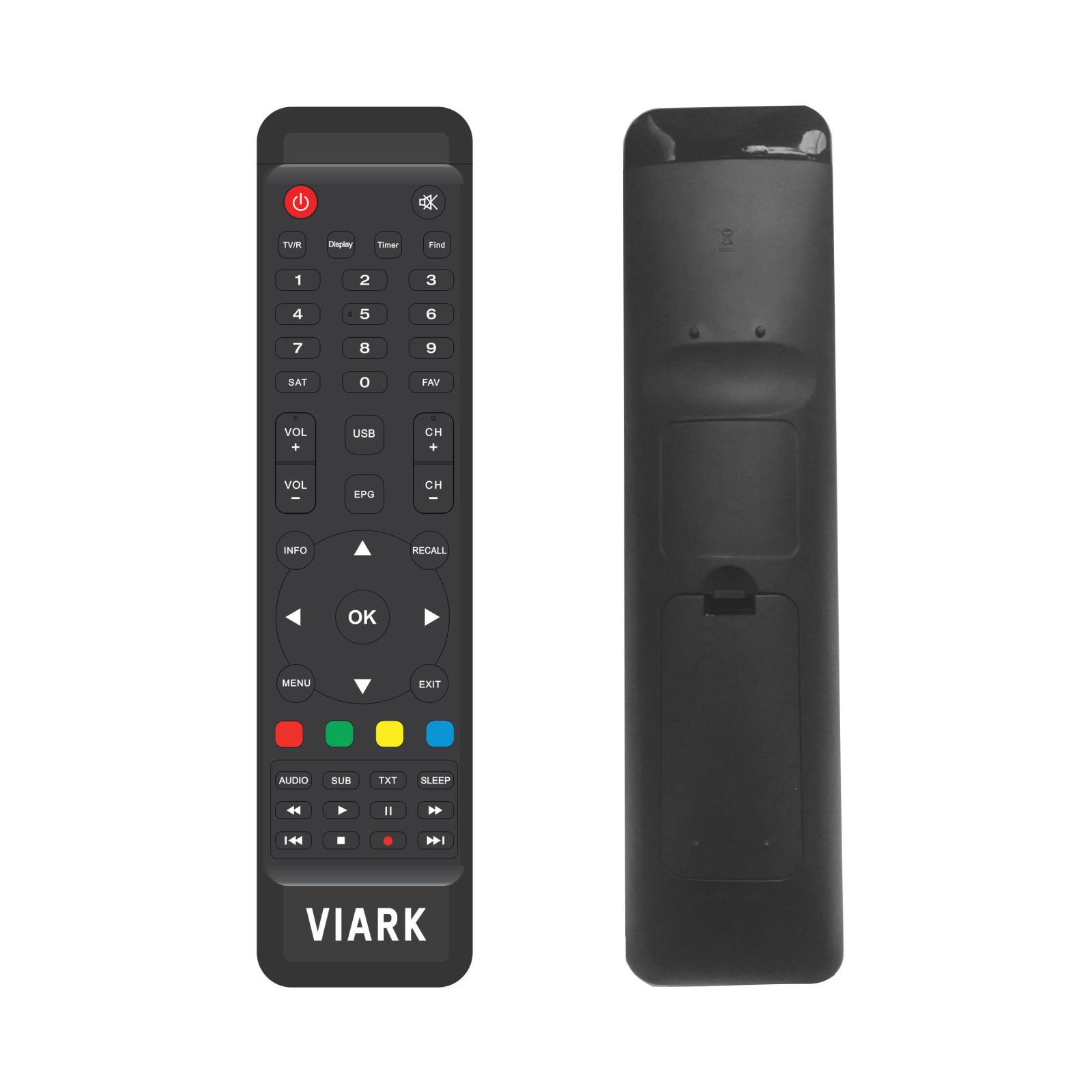 VIARK Sat 4K Cable, Ethernet (RJ-45), IPTV, Satélite, WLAN 4K Ultra HD Negro