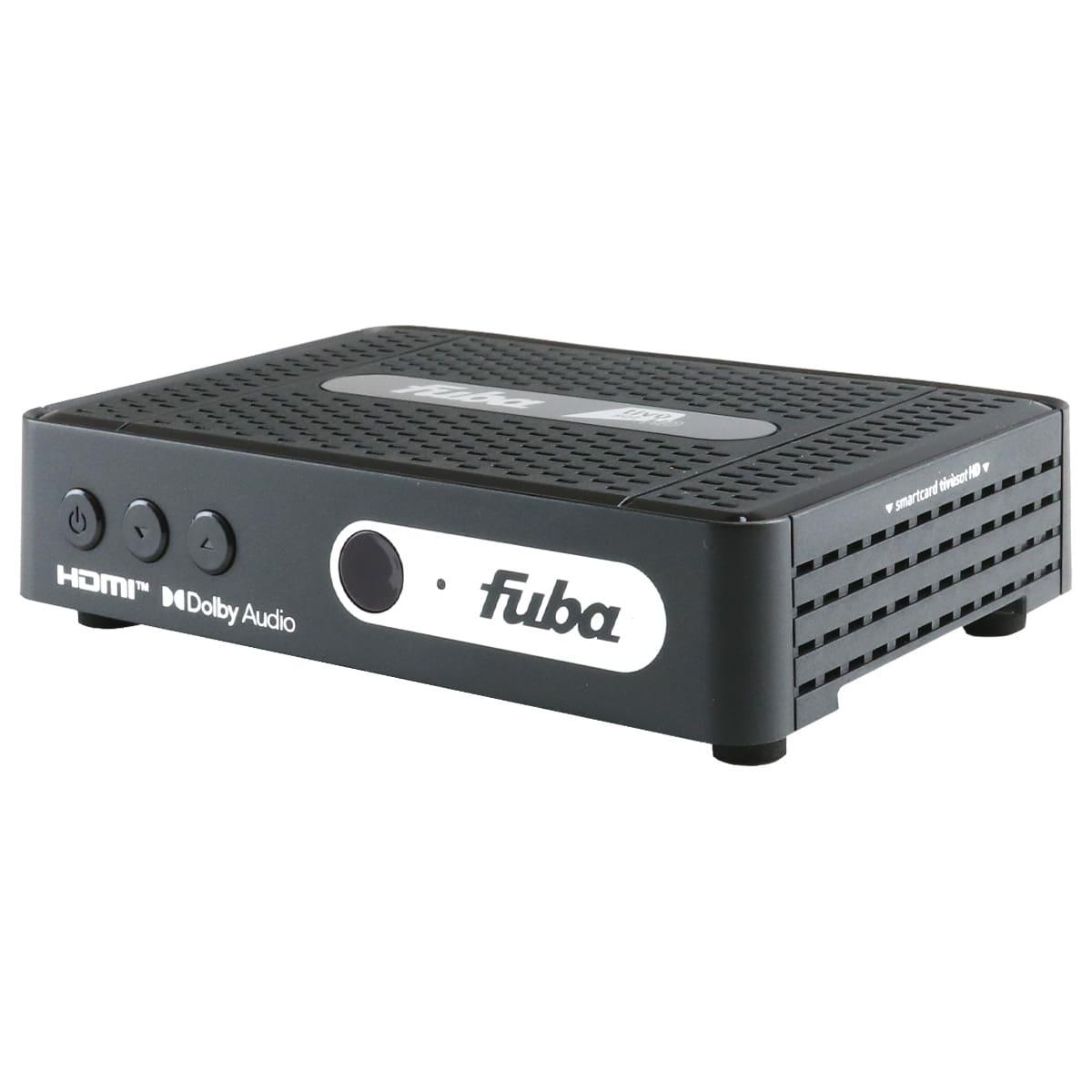FUBA ODE 718 HD Tivù Satelliten Receiver Aktiviert Tivusat Karte Digital DVB-S2 